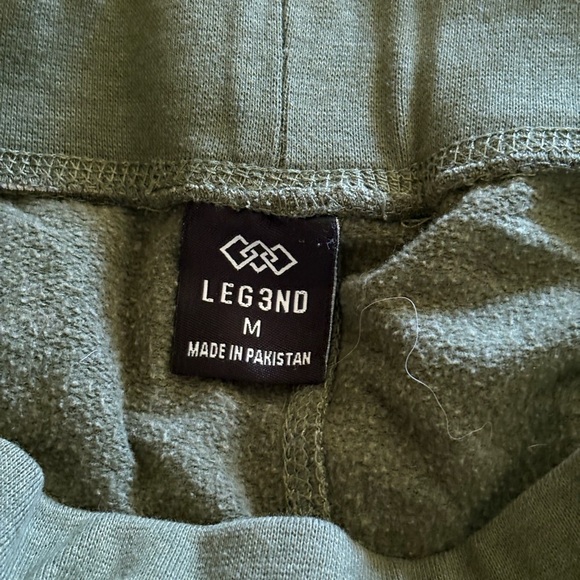 Leg3Nd Olive Green Joggers Pants - Picture 4 of 5